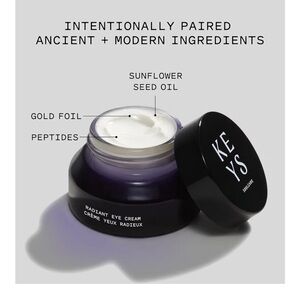 Radiant Eye Cream - keys